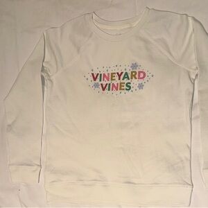 Vineyard Vines Cream Girl's Sweater Light Top